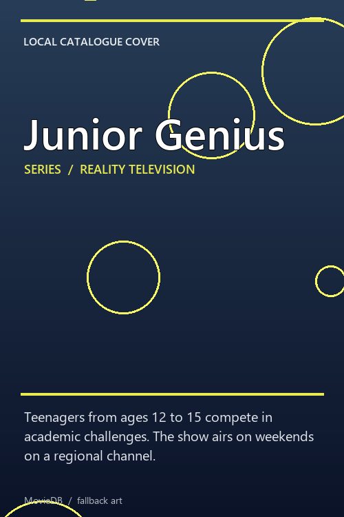 Junior Genius poster