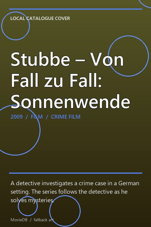 Stubbe – Von Fall zu Fall: Sonnenwende poster