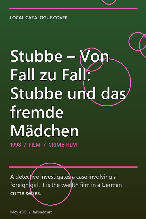 Stubbe – Von Fall zu Fall: Stubbe und das fremde Mädchen poster