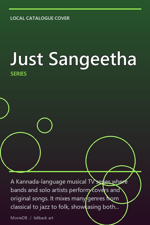 Just Sangeetha poster
