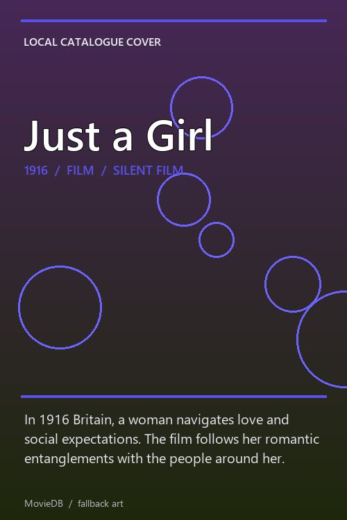 Just a Girl poster