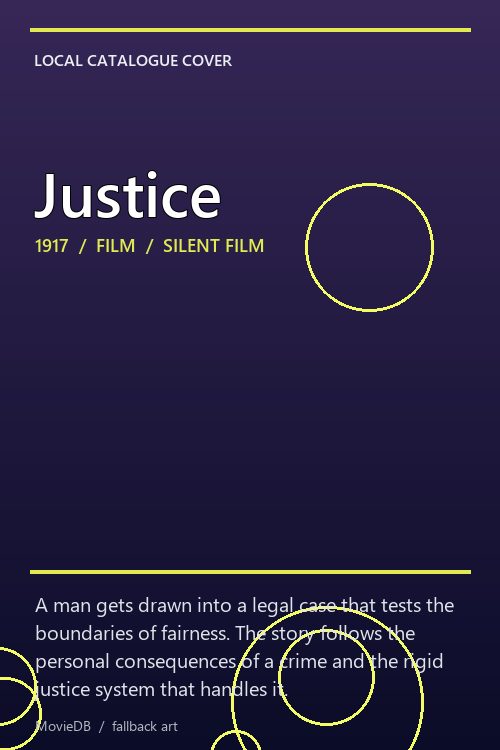 Justice poster