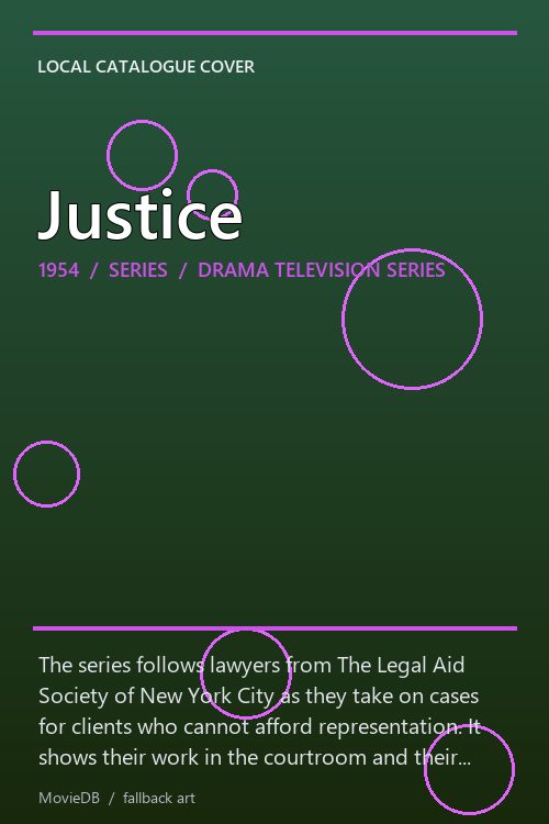 Justice poster