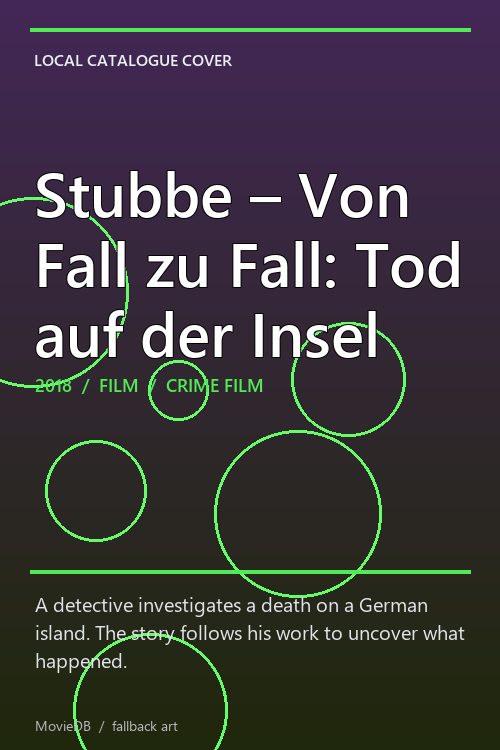 Stubbe – Von Fall zu Fall: Tod auf der Insel poster