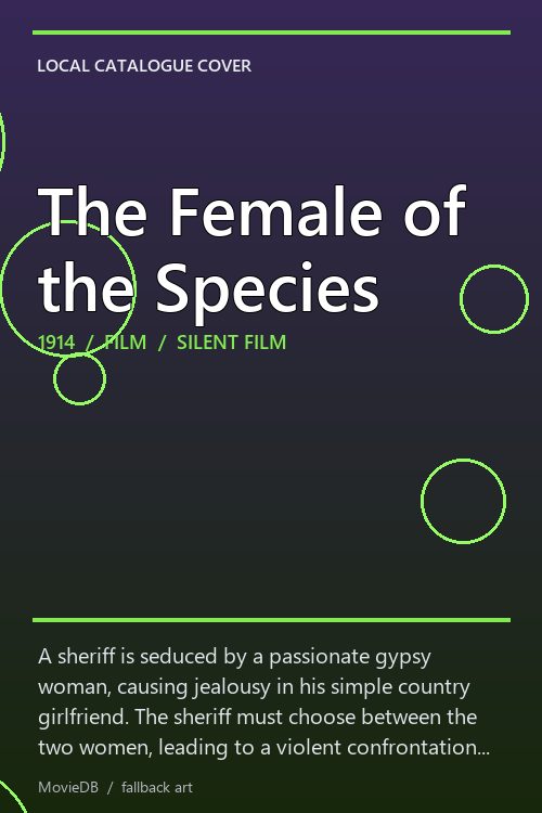 The Female of the Species poster