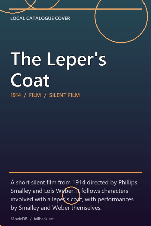 The Leper's Coat poster