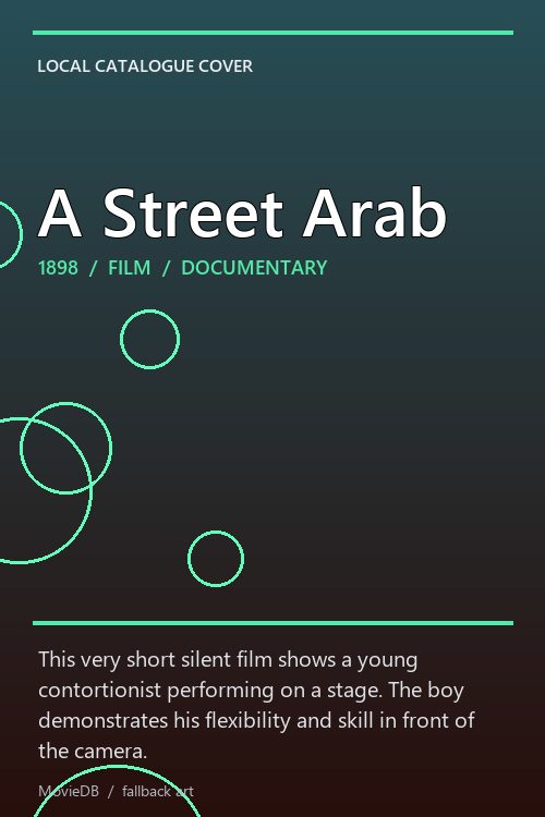 A Street Arab poster