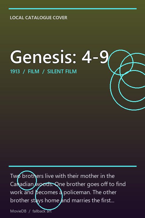 Genesis: 4-9 poster