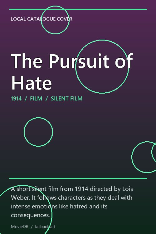 The Pursuit of Hate poster