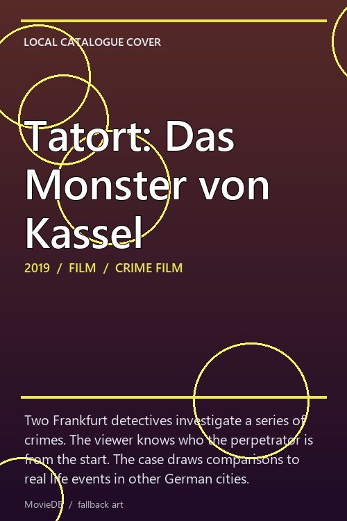 Tatort: Das Monster von Kassel poster