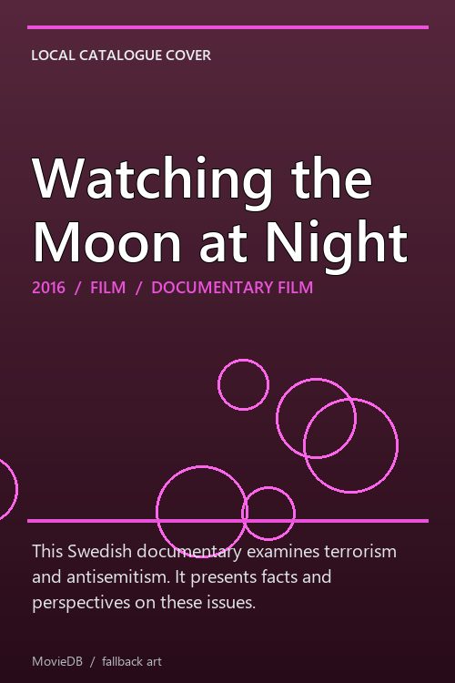 Watching the Moon at Night poster