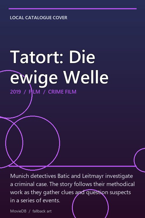 Tatort: Die ewige Welle poster