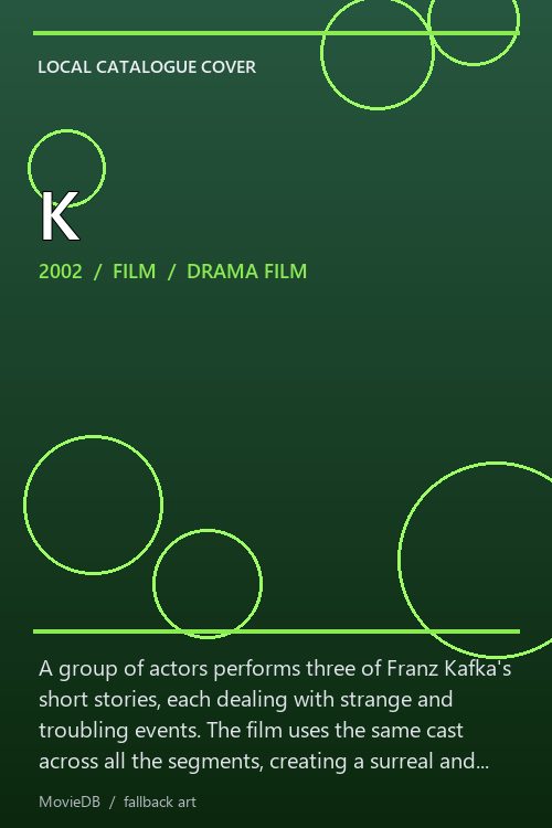 K poster