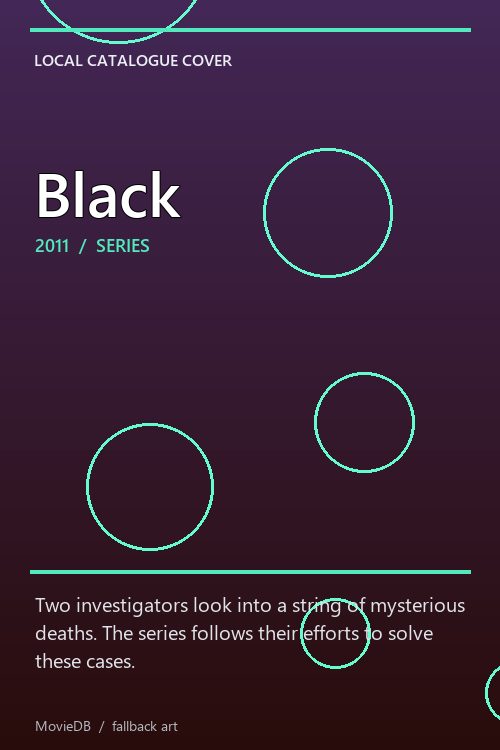Black poster