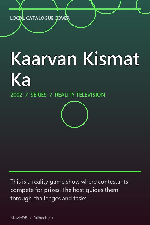 Kaarvan Kismat Ka poster