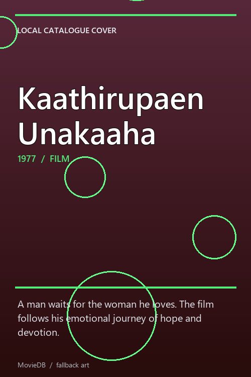 Kaathirupaen Unakaaha poster