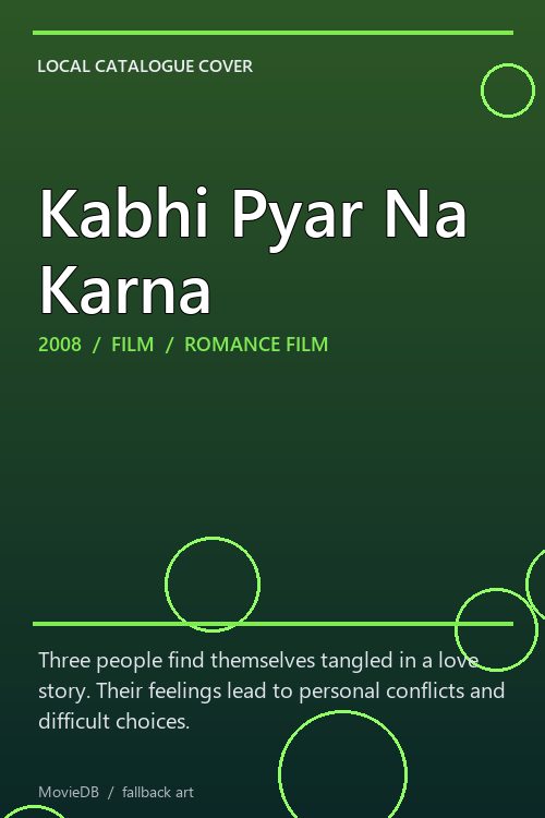 Kabhi Pyar Na Karna poster