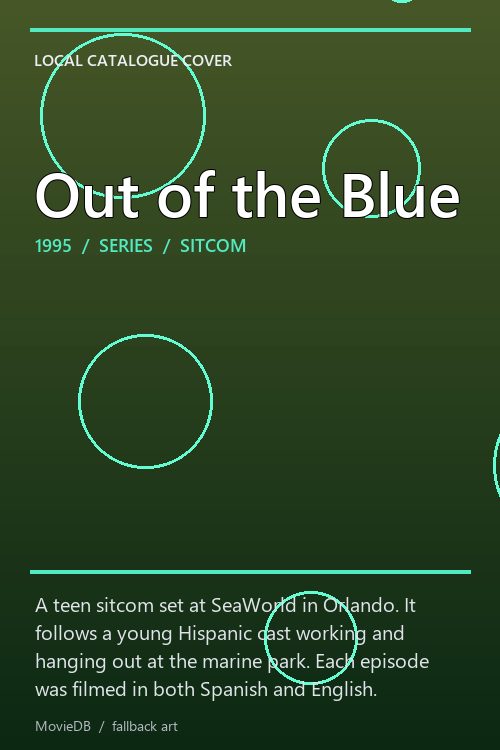Out of the Blue poster