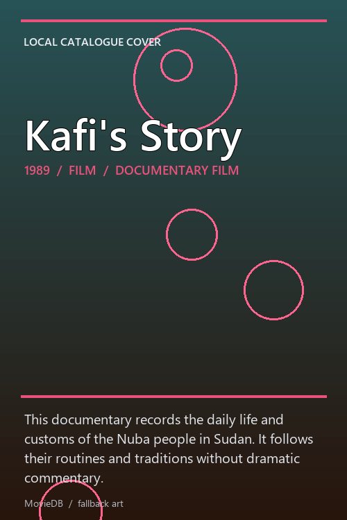 Kafi's Story poster