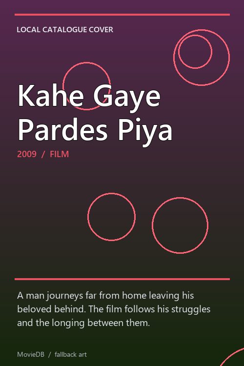 Kahe Gaye Pardes Piya poster