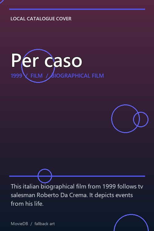 Per caso poster