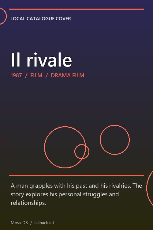 Il rivale poster