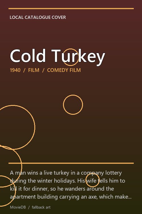 Cold Turkey poster