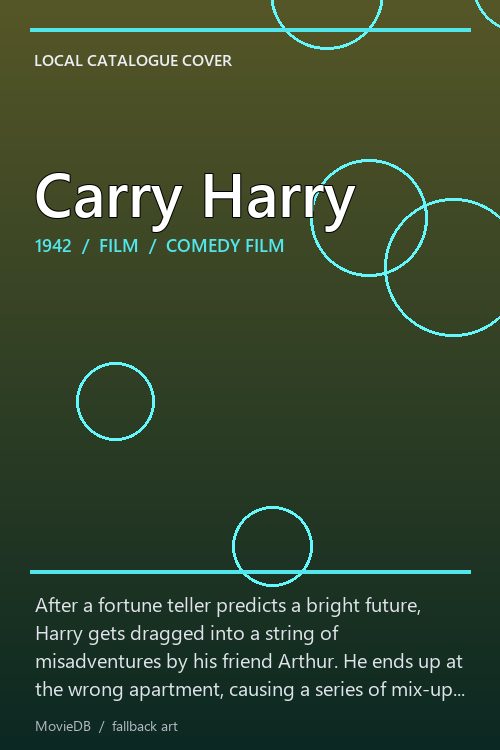 Carry Harry poster