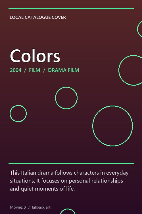 Colors poster