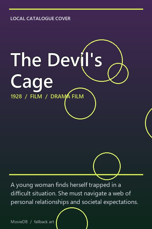 The Devil's Cage poster