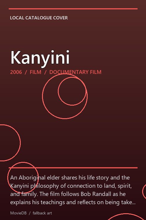 Kanyini poster