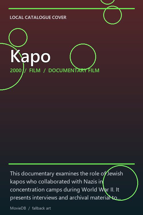Kapo poster