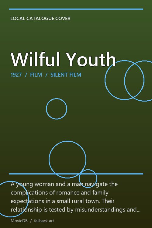 Wilful Youth poster