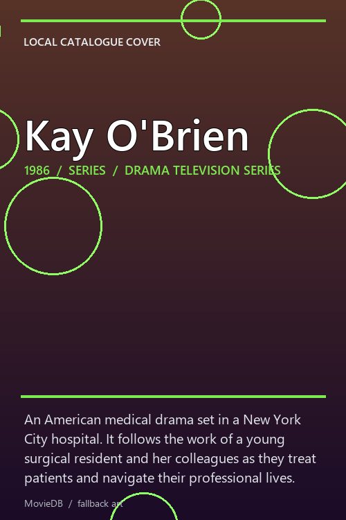 Kay O'Brien poster
