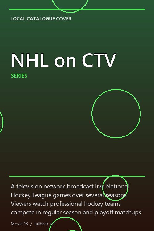 NHL on CTV poster