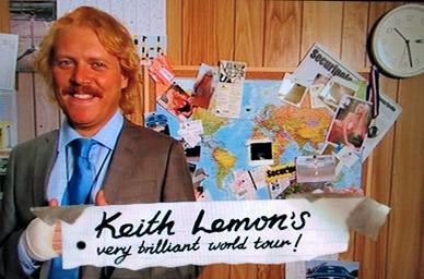 Keith Lemon's Very Brilliant World Tour poster
