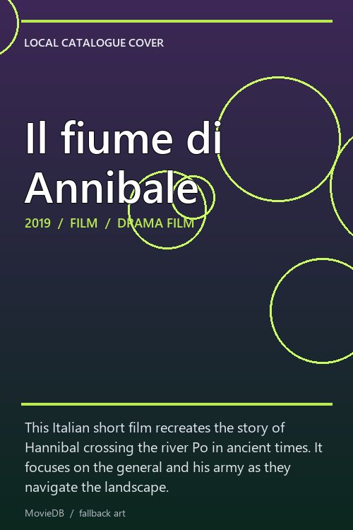 Il fiume di Annibale poster