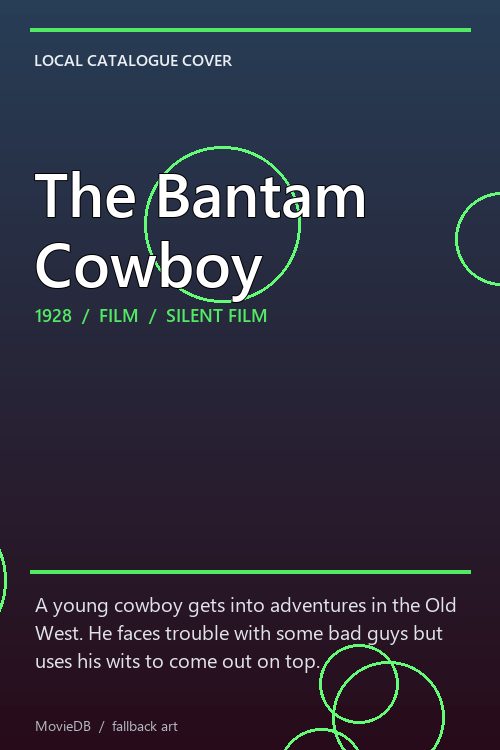 The Bantam Cowboy poster