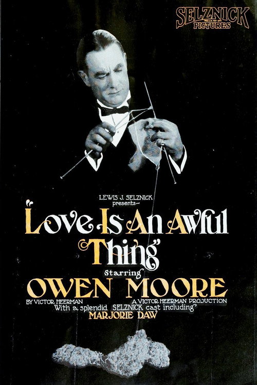 Love Is an Awful Thing poster
