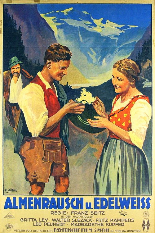 Almenrausch and Edelweiss poster
