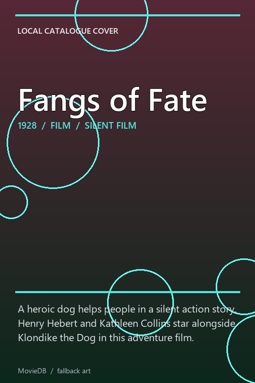 Fangs of Fate poster