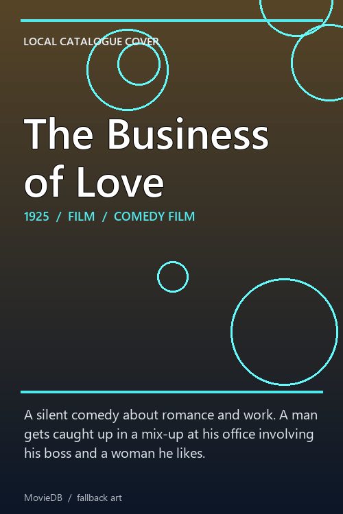The Business of Love poster