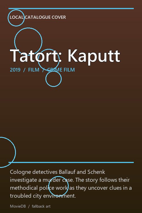 Tatort: Kaputt poster