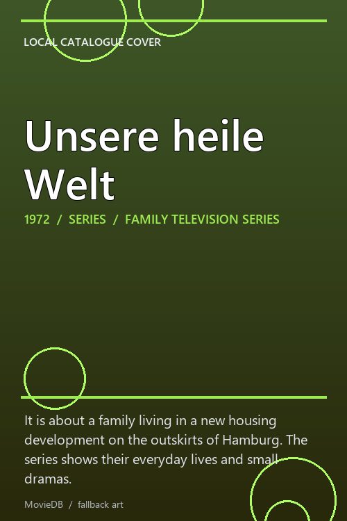 Unsere heile Welt poster