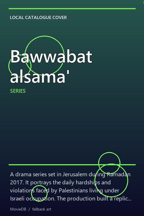 Bawwabat alsama' poster