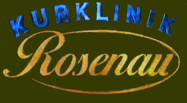 Kurklinik Rosenau poster