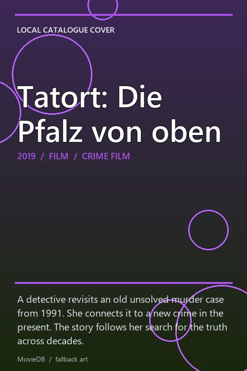 Tatort: Die Pfalz von oben poster