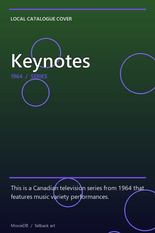 Keynotes poster