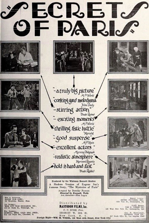 The Secrets of Paris poster