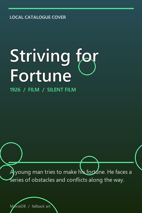 Striving for Fortune poster